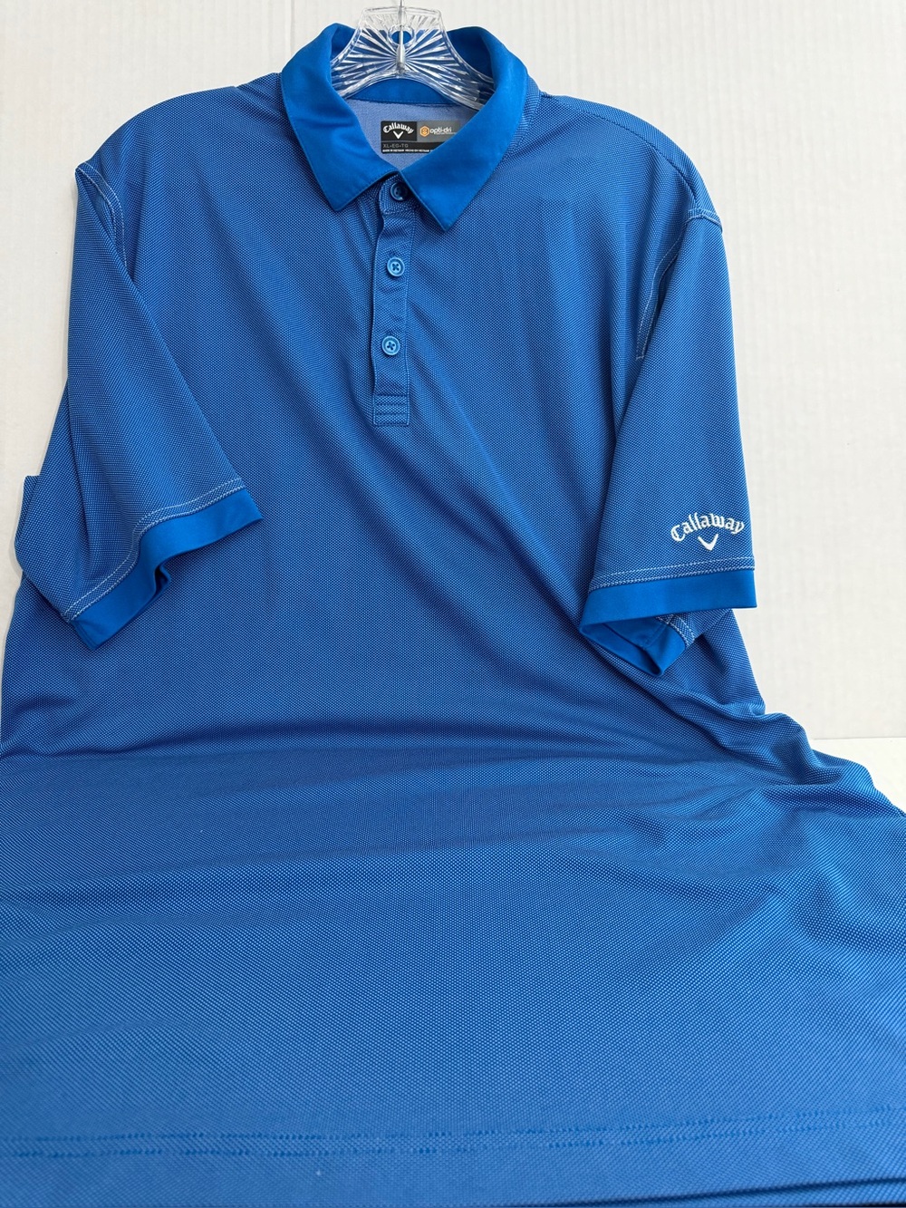 Callaway Opti Dri Men's Royal Blue Golf Polo